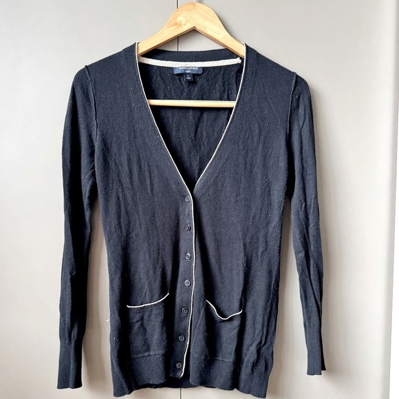 Banana Republic Sweaters - Banana Republic Black Cardigan Size SP